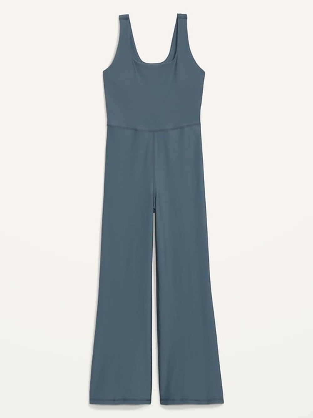 Old Navy Sleeveless Scoop flare Jumpsuit in Light Slate Blue